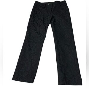 Ann Taylor Black Textured Trousers 🆕